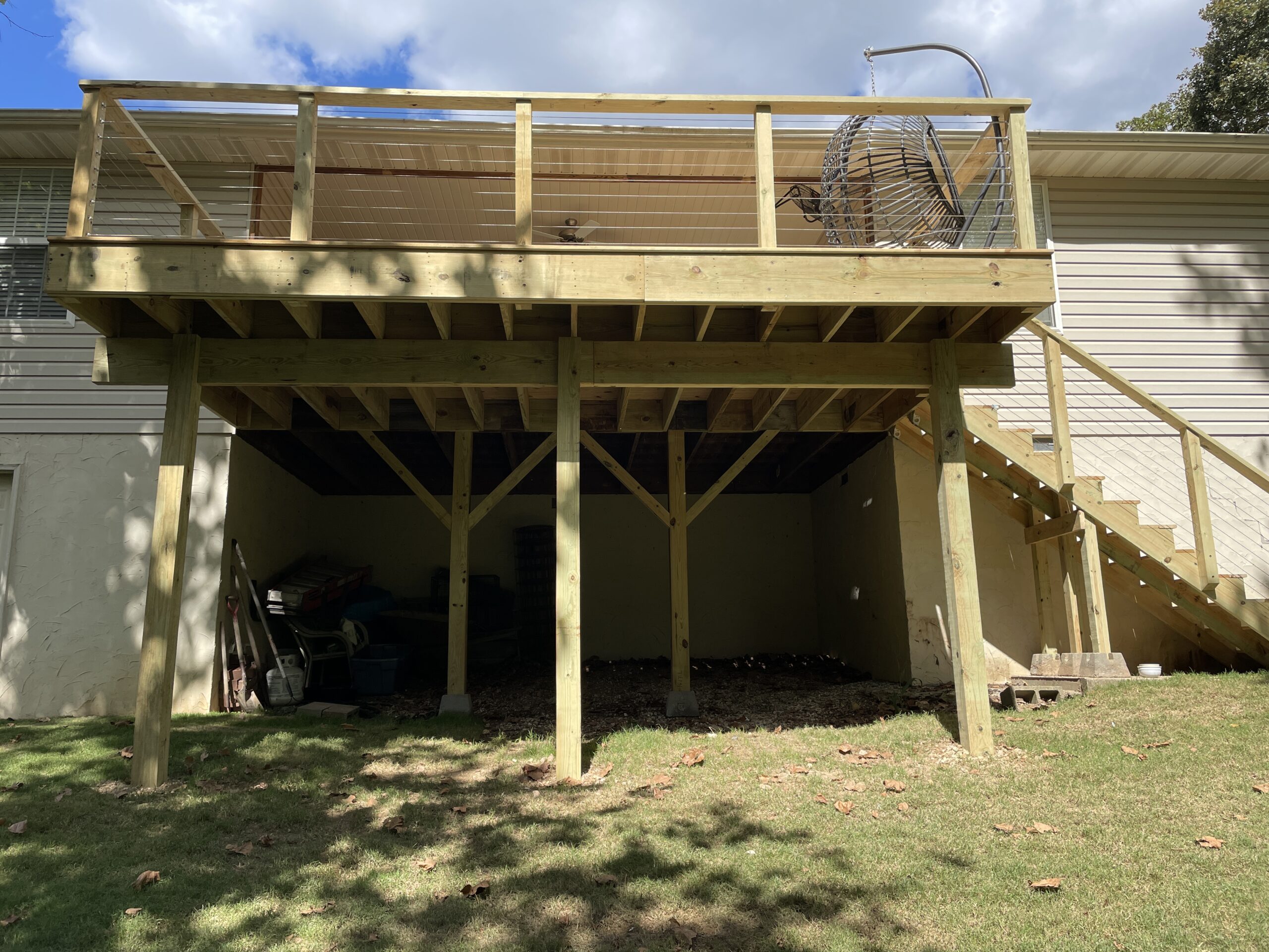 Deck Construction Project