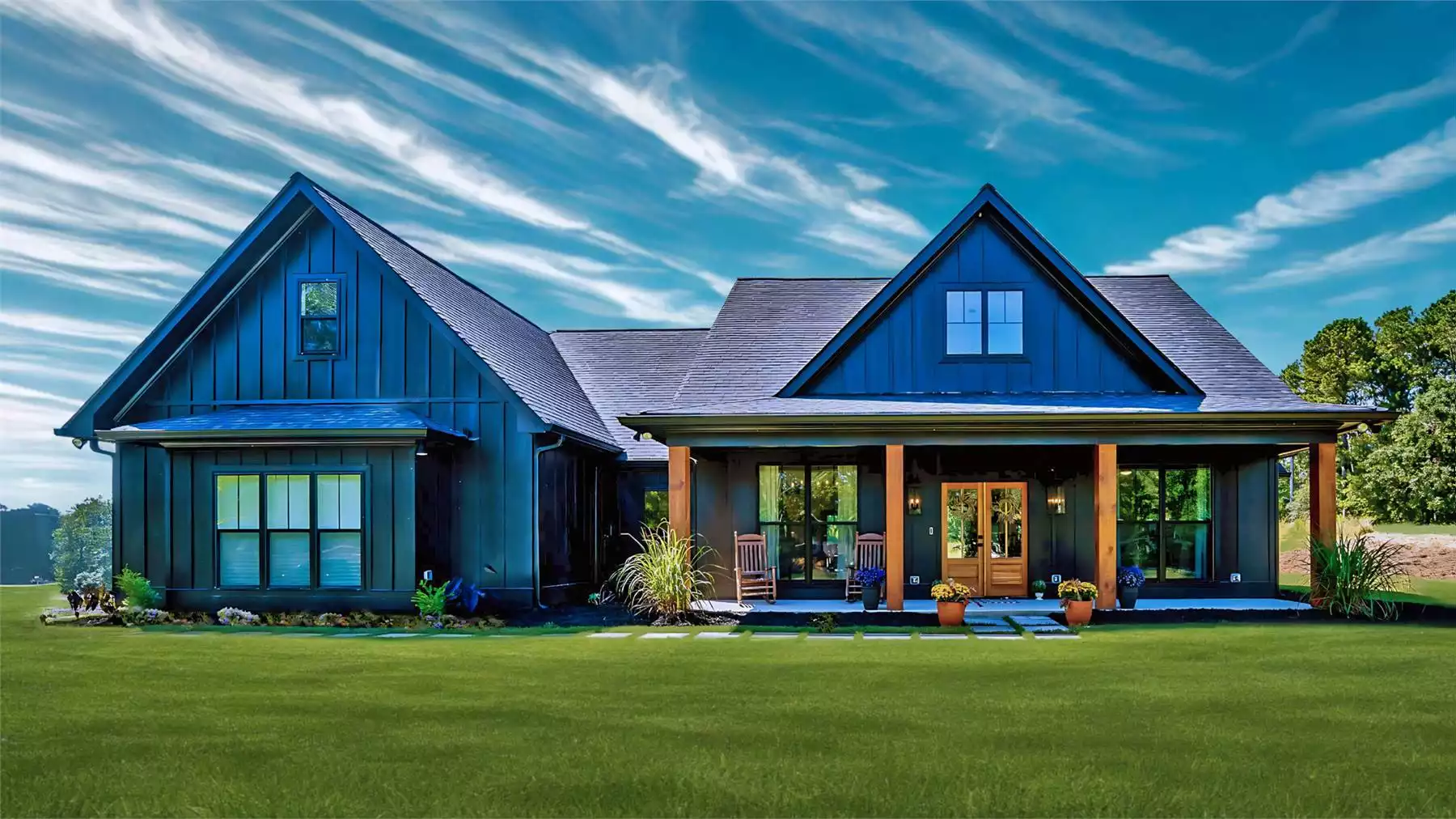 Harvey Construction completed project